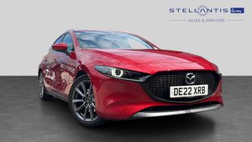 SPOTICAR Mazda 3 2.0 E-skyactiv-g Mhev Gt Sport Euro 6 (s/s) 5dr Used Car - Saloon Petrol Red - Salford - 1200596025_1