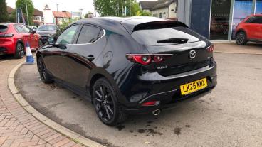 SPOTICAR Mazda 3 2.5 E-skyactiv-g Mhev Homura Euro 6 (s/s) 5dr Used Car - Saloon Petrol Black - Sale - 1200597510_5