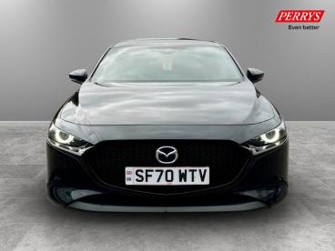 SPOTICAR Mazda 3 2.0 Skyactiv-g Mhev Sport Lux Euro 6 (s/s) 5dr Used Car - Saloon Petrol Black - Canterbury - 1200600433_2