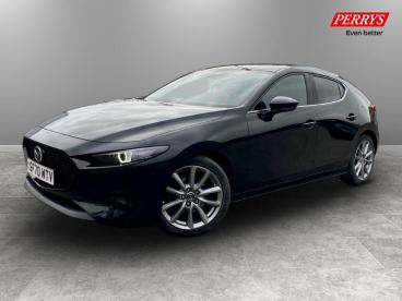 SPOTICAR Mazda 3 2.0 Skyactiv-g Mhev Sport Lux Euro 6 (s/s) 5dr Used Car - Saloon Petrol Black - Canterbury - 1200600433_3