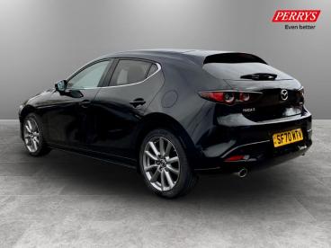 SPOTICAR Mazda 3 2.0 Skyactiv-g Mhev Sport Lux Euro 6 (s/s) 5dr Used Car - Saloon Petrol Black - Canterbury - 1200600433_5