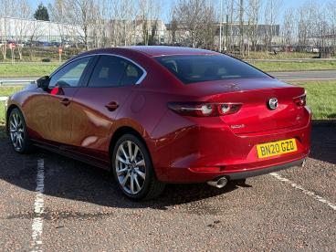 SPOTICAR Mazda 3 2.0 Skyactiv-x Mhev Gt Sport Tech Euro 6 (s/s) 4dr Used Car - Saloon Petrol Red - Portadown - 1200601477_5