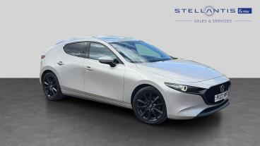 SPOTICAR Mazda 3 2.0 E-skyactiv-x Mhev Takumi Auto Euro 6 (s/s) 5dr Used Car - Saloon Petrol Silver - Salford - 1200608916_1