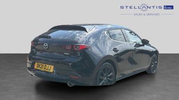 SPOTICAR Mazda 3 2.0 Skyactiv-x Mhev Gt Sport Tech Awd Euro 6 (s/s) Used Car - Saloon Petrol Black - Leicester - 1200610905_3