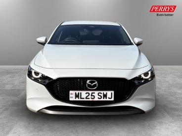 SPOTICAR Mazda 3 2.5 E-skyactiv-g Mhev Exclusive-line Euro 6 (s/s) Used Car - Saloon Petrol White - Canterbury - 1200612602_2