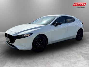 SPOTICAR Mazda 3 2.5 E-skyactiv-g Mhev Homura Auto Euro 6 (s/s) 5dr Used Car - Saloon Petrol White - Canterbury - 1200612608_3