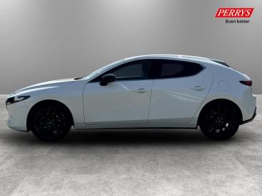 SPOTICAR Mazda 3 2.5 E-skyactiv-g Mhev Homura Auto Euro 6 (s/s) 5dr Used Car - Saloon Petrol White - Canterbury - 1200612608_4