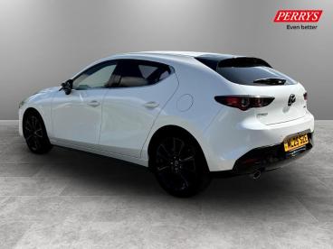 SPOTICAR Mazda 3 2.5 E-skyactiv-g Mhev Homura Auto Euro 6 (s/s) 5dr Used Car - Saloon Petrol White - Canterbury - 1200612608_5