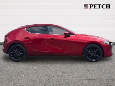 SPOTICAR Mazda 3 2.0 E-skyactiv-x Mhev Gt Sport Tech Edition Euro 6 Used Car - Saloon Petrol Red - Darlington - 1200615625_2