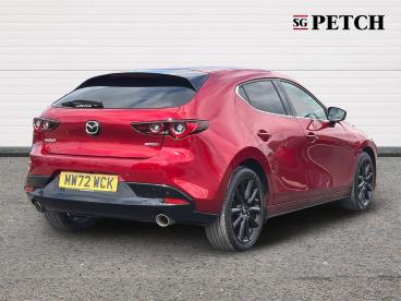 SPOTICAR Mazda 3 2.0 E-skyactiv-x Mhev Gt Sport Tech Edition Euro 6 Used Car - Saloon Petrol Red - Darlington - 1200615625_3