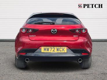 SPOTICAR Mazda 3 2.0 E-skyactiv-x Mhev Gt Sport Tech Edition Euro 6 Used Car - Saloon Petrol Red - Darlington - 1200615625_4