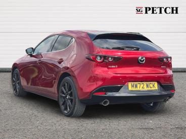 SPOTICAR Mazda 3 2.0 E-skyactiv-x Mhev Gt Sport Tech Edition Euro 6 Used Car - Saloon Petrol Red - Darlington - 1200615625_5