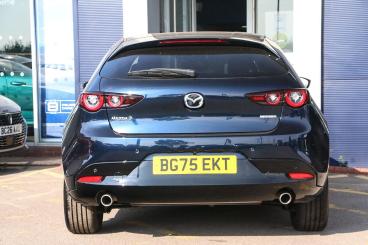 SPOTICAR Mazda 3 2.5 E-skyactiv-g Mhev Homura Auto Euro 6 (s/s) 5dr Used Car - Saloon Petrol Blue - Bulkington - 1200617630_3