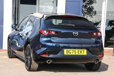 SPOTICAR Mazda 3 2.5 E-skyactiv-g Mhev Homura Auto Euro 6 (s/s) 5dr Used Car - Saloon Petrol Blue - Bulkington - 1200617630_4