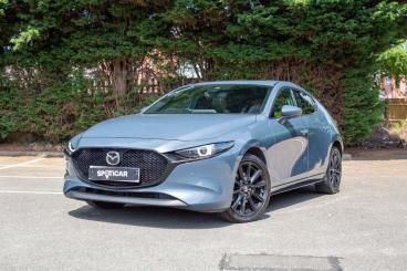 SPOTICAR Mazda 3 2.0 E-skyactiv-x Mhev Gt Sport Euro 6 (s/s) 5dr Used Car - Saloon Petrol Grey - Hinckley - 1200619703_3