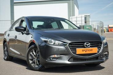 SPOTICAR Mazda 3 2.2 Skyactiv-d Se-l Nav Fastback Euro 6 (s/s) 4dr Used Car - Saloon Diesel Grey - Bromsgrove - 1200620708_1
