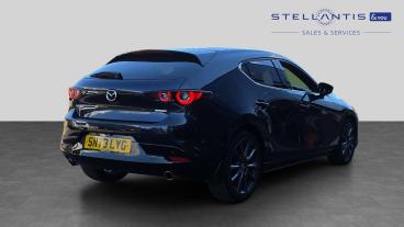 SPOTICAR Mazda 3 2.0 E-skyactiv-g Mhev Takumi Euro 6 (s/s) 5dr Used Car - Saloon Petrol Blue - Bristol - 1200621491_3