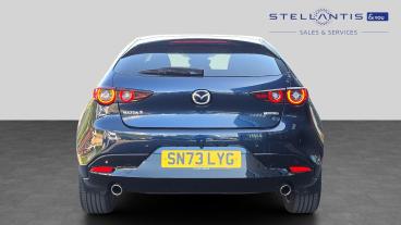 SPOTICAR Mazda 3 2.0 E-skyactiv-g Mhev Takumi Euro 6 (s/s) 5dr Used Car - Saloon Petrol Blue - Bristol - 1200621491_4