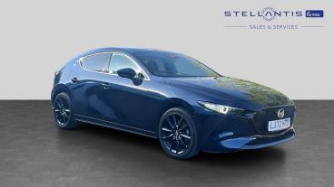 SPOTICAR Mazda 3 2.0 E-skyactiv-x Mhev Gt Sport Euro 6 (s/s) 5dr Used Car - Saloon Petrol Blue - Wimbledon - 1200627506_1
