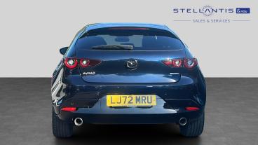 SPOTICAR Mazda 3 2.0 E-skyactiv-x Mhev Gt Sport Euro 6 (s/s) 5dr Used Car - Saloon Petrol Blue - Wimbledon - 1200627506_4