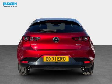 SPOTICAR Mazda 3 2.0 E-skyactiv-g Mhev Gt Sport Tech Euro 6 (s/s) 5 Used Car - Saloon Petrol Red - Shrewsbury - 1200630936_5