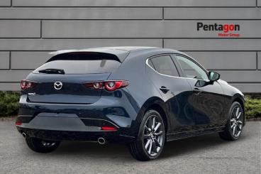 SPOTICAR Mazda 3 2.5 E-skyactiv-g Mhev Takumi Euro 6 (s/s) 5dr Used Car - Saloon Petrol Blue - Lincoln - 1200632441_4