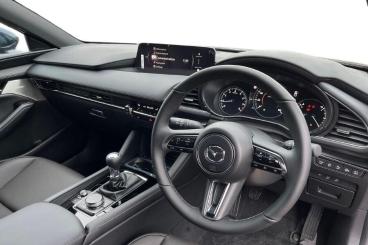 SPOTICAR Mazda 3 2.5 E-skyactiv-g Mhev Takumi Euro 6 (s/s) 5dr Used Car - Saloon Petrol Blue - Lincoln - 1200632441_5