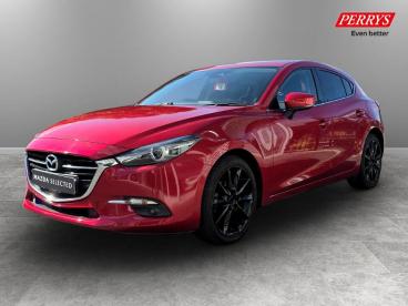 SPOTICAR Mazda 3 2.0 Skyactiv-g Sport Nav Euro 6 (s/s) 5dr Used Car - Saloon Petrol Red - Canterbury - 1200635268_3