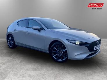 SPOTICAR Mazda 3 2.5 E-skyactiv-g Mhev Exclusive-line Auto Euro 6 ( Used Car - Saloon Petrol Silver - Canterbury - 1200643383_1