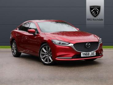 SPOTICAR Mazda 6 2.2 Skyactiv-d Gt Sport Nav+ Euro 6 (s/s) 4dr Used Car - Saloon Diesel Red - Rochdale - 1200579107_1