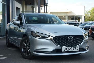 SPOTICAR Mazda 6 2.0 Skyactiv-g Se-l Nav+ Auto Euro 6 (s/s) 4dr Used Car - Saloon Petrol Silver - Leamington - 1200628333_1