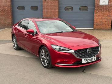 SPOTICAR Mazda 6 2.2 Skyactiv-d Gt Sport Nav+ Auto Euro 6 (s/s) 4dr Used Car - Saloon Diesel Red - Billinghay - 1200634999_1