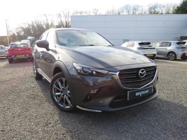SPOTICAR Mazda Cx-3 2.0 Skyactiv-g Sport Nav+ Euro 6 (s/s) 5dr Used Car - Suv Petrol Grey - Rugby - 1200554184_1
