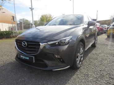 SPOTICAR Mazda Cx-3 2.0 Skyactiv-g Sport Nav+ Euro 6 (s/s) 5dr Used Car - Suv Petrol Grey - Rugby - 1200554184_3