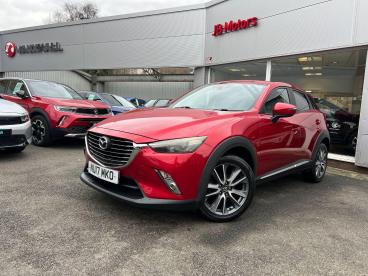 SPOTICAR Mazda Cx-3 2.0 Skyactiv-g Sport Nav Euro 6 (s/s) 5dr Used Car - Suv Petrol Red - Malton - 1200576302_1
