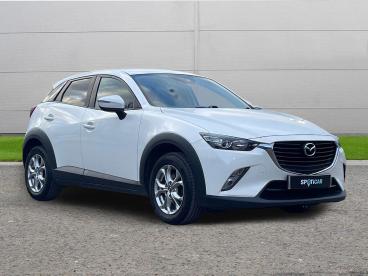 SPOTICAR Mazda Cx-3 2.0 Skyactiv-g Se-l Nav Auto Euro 6 (s/s) 5dr Used Car - Suv Petrol White - Selby - 1200583811_1
