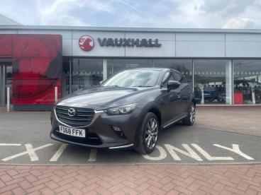 SPOTICAR Mazda Cx-3 2.0 Skyactiv-g Sport Black+ Euro 6 (s/s) 5dr Used Car - Suv Petrol Grey - Melton Mowbray - 1200634277_1