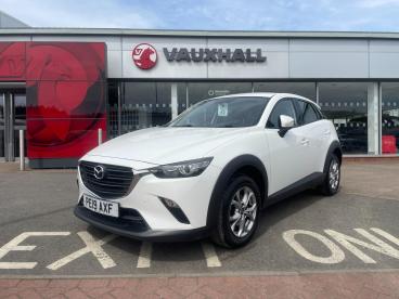 SPOTICAR Mazda Cx-3 2.0 Skyactiv-g Se Nav+ Euro 6 (s/s) 5dr Used Car - Suv Petrol White - Melton Mowbray - 1200634282_1