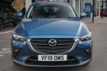 SPOTICAR Mazda Cx-3 2.0 Skyactiv-g Se-l Nav+ Euro 6 (s/s) 5dr Used Car - Suv Petrol Blue - Leamington - 1200639814_3