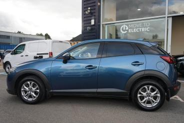 SPOTICAR Mazda Cx-3 2.0 Skyactiv-g Se-l Nav+ Euro 6 (s/s) 5dr Used Car - Suv Petrol Blue - Leamington - 1200639814_5