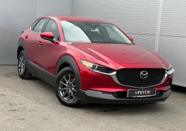 SPOTICAR Mazda Cx-30 2.0 E-skyactiv X Mhev Se-l Lux Euro 6 (s/s) 5dr Used Car - Suv Petrol Red - Darlington - 1200549802_5