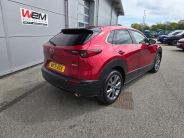 SPOTICAR Mazda Cx-30 2.0 E-skyactiv X Mhev Gt Sport Tech Euro 6 (s/s) 5 Used Car - Suv Petrol Red - Bodmin - 1200551628_5