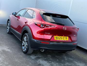 SPOTICAR Mazda Cx-30 2.0 E-skyactiv X Mhev Takumi Euro 6 (s/s) 5dr Used Car - Suv Petrol Red - Darlington - 1200554671_3