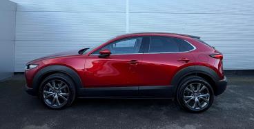 SPOTICAR Mazda Cx-30 2.0 E-skyactiv X Mhev Takumi Euro 6 (s/s) 5dr Used Car - Suv Petrol Red - Darlington - 1200554671_4