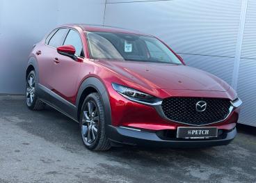 SPOTICAR Mazda Cx-30 2.0 E-skyactiv X Mhev Takumi Euro 6 (s/s) 5dr Used Car - Suv Petrol Red - Darlington - 1200554671_5