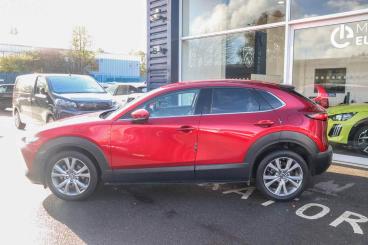SPOTICAR Mazda Cx-30 2.0 E-skyactiv G Mhev Gt Sport Euro 6 (s/s) 5dr Used Car - Suv Petrol Red - Leamington - 1200557659_5