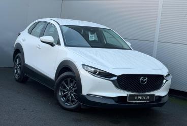 SPOTICAR Mazda Cx-30 2.0 E-skyactiv X Mhev Se-l Lux Auto Euro 6 (s/s) 5 Used Car - Suv Petrol White - Darlington - 1200559742_1