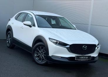 SPOTICAR Mazda Cx-30 2.0 E-skyactiv X Mhev Se-l Lux Auto Euro 6 (s/s) 5 Used Car - Suv Petrol White - Darlington - 1200559742_5