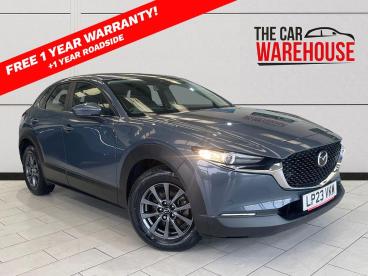 SPOTICAR Mazda Cx-30 2.0 E-skyactiv X Mhev Se-l Lux 5dr Used Car - Suv Petrol Grey - Bridgend - 1200561687_1