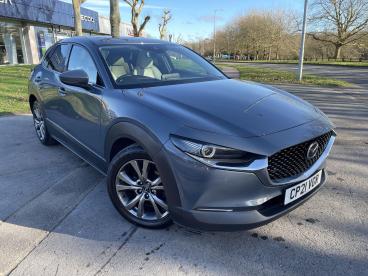SPOTICAR Mazda Cx-30 2.0 E-skyactiv X Mhev Gt Sport 4wd Euro 6 (s/s) 5d Used Car - Suv Petrol Grey - Swansea - 1200575883_1